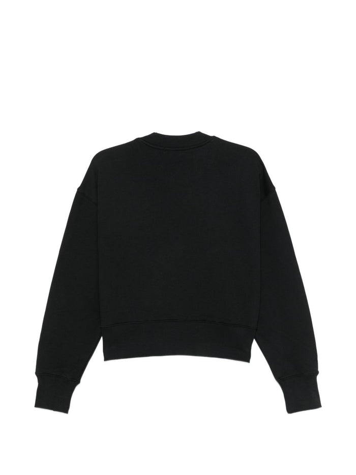 Msgm Felpa Nero Donna 2