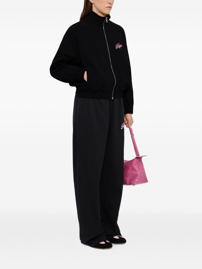 Msgm Felpa Nero Donna 2
