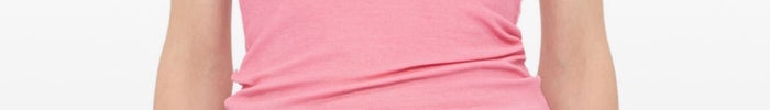 Msgm T-shirt Essenziale Donna Rosa - Dipierro