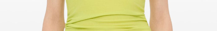 Msgm T-shirt Essenziale Donna Giallo - Dipierro