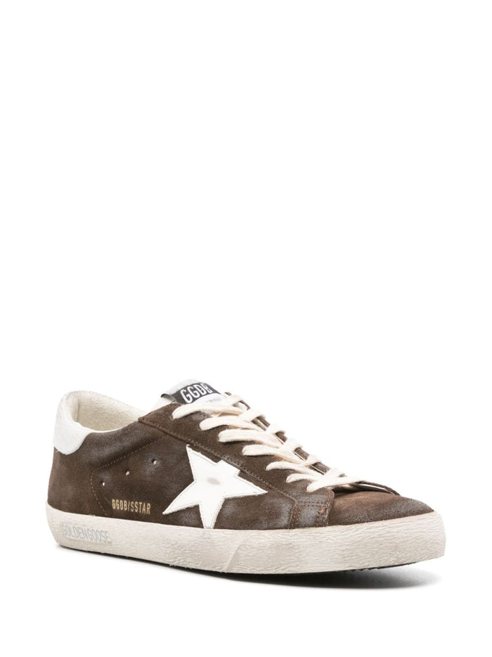 Golden Goose Scarpa Marrone Uomo Super Star 2