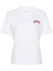 Carhartt T-shirt Bianco Donna Cuore sul Retro 5