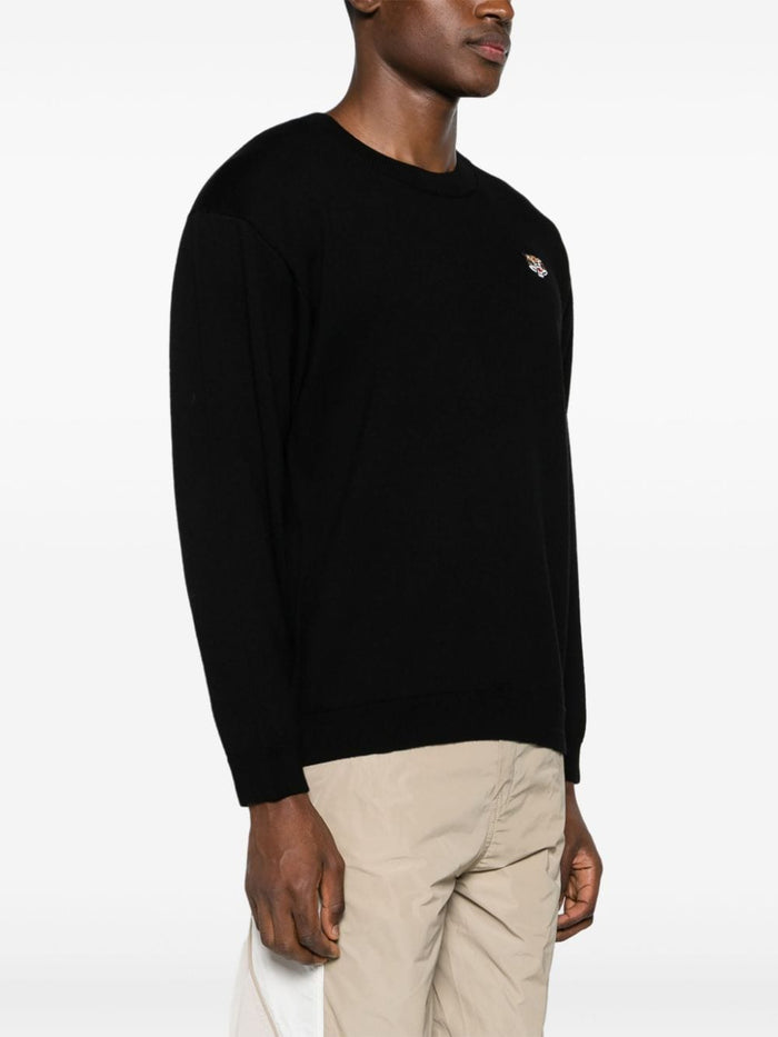 Kenzo Men's Black Sweater Tiger Crest 2