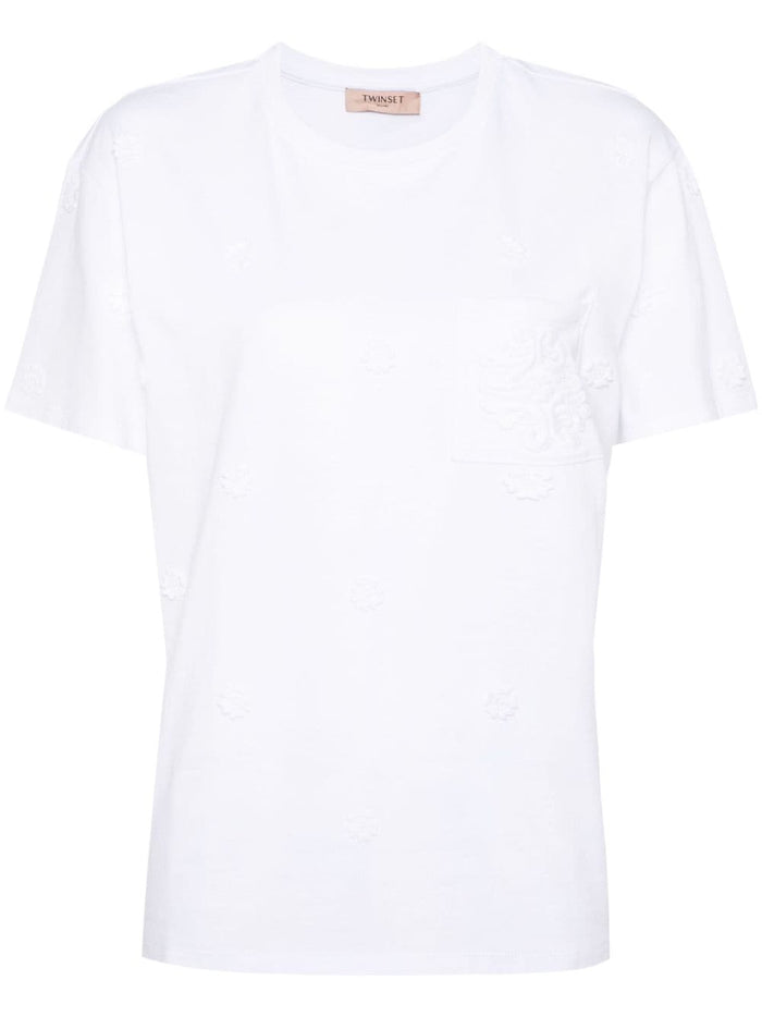 Twinset T-shirt Bianco Donna 1