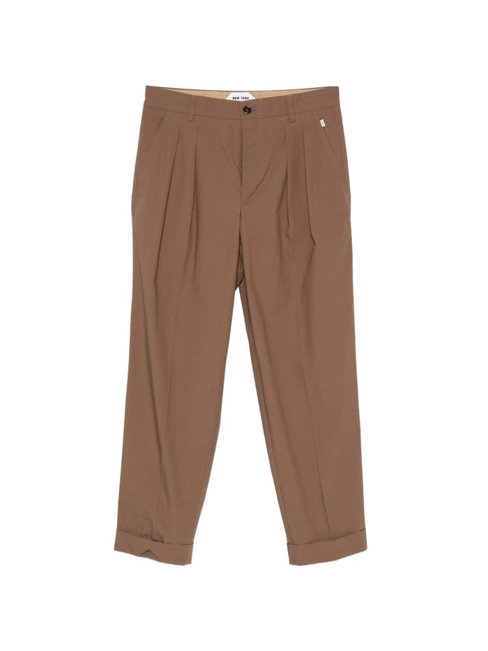 New York Pantalone Marrone Uomo 1