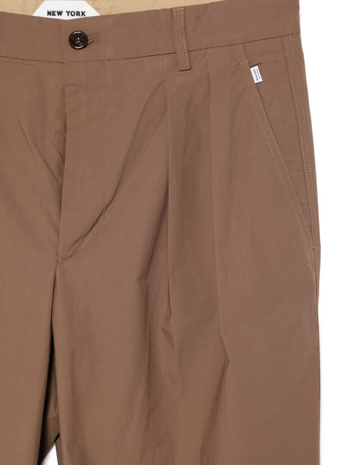 New York Pantalone Marrone Uomo 3