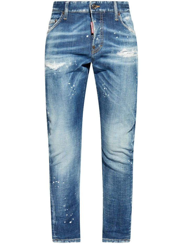 Dsquared2 Jeans Blu Uomo Stonewashed 5