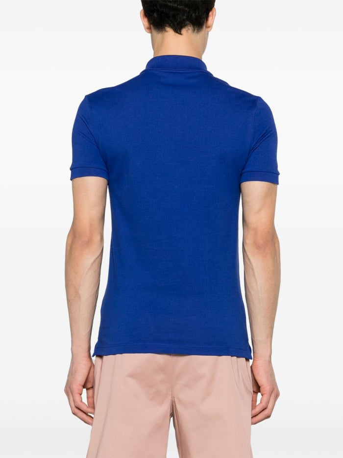 Lacoste Polo Blu Uomo Ricamo Coccodrillo Verde 3