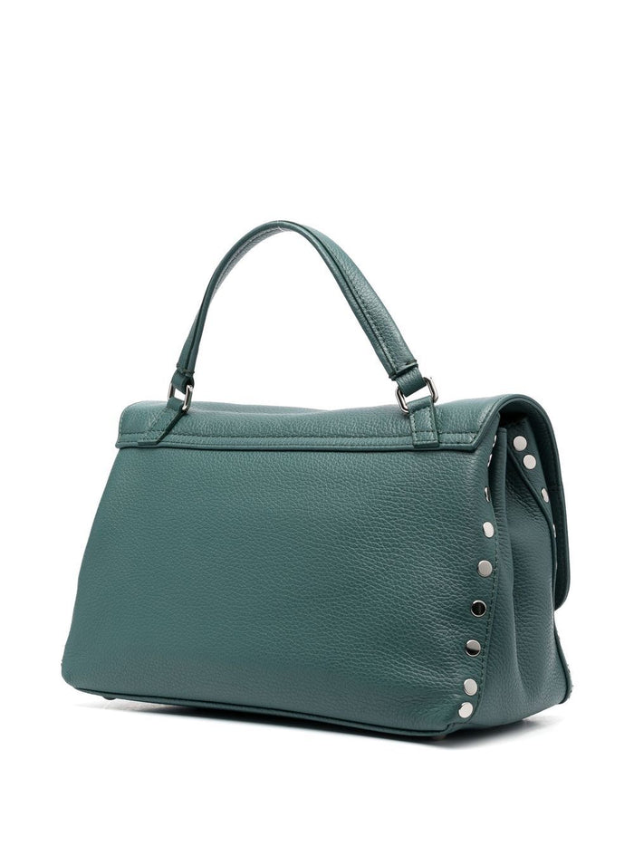 Zanellato Borsa Verde Donna Postina Daily Giorno Small 6