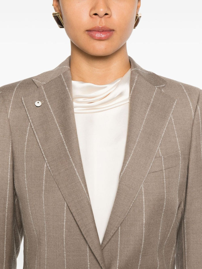 Luigi Bianchi Giacca Beige Donna 3