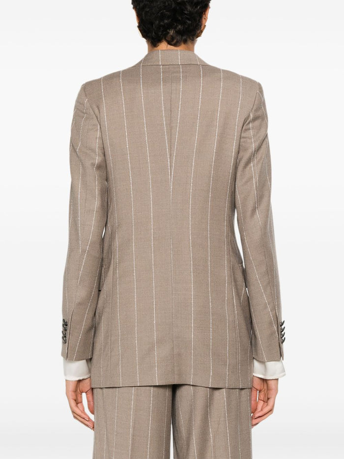 Luigi Bianchi Giacca Beige Donna 4