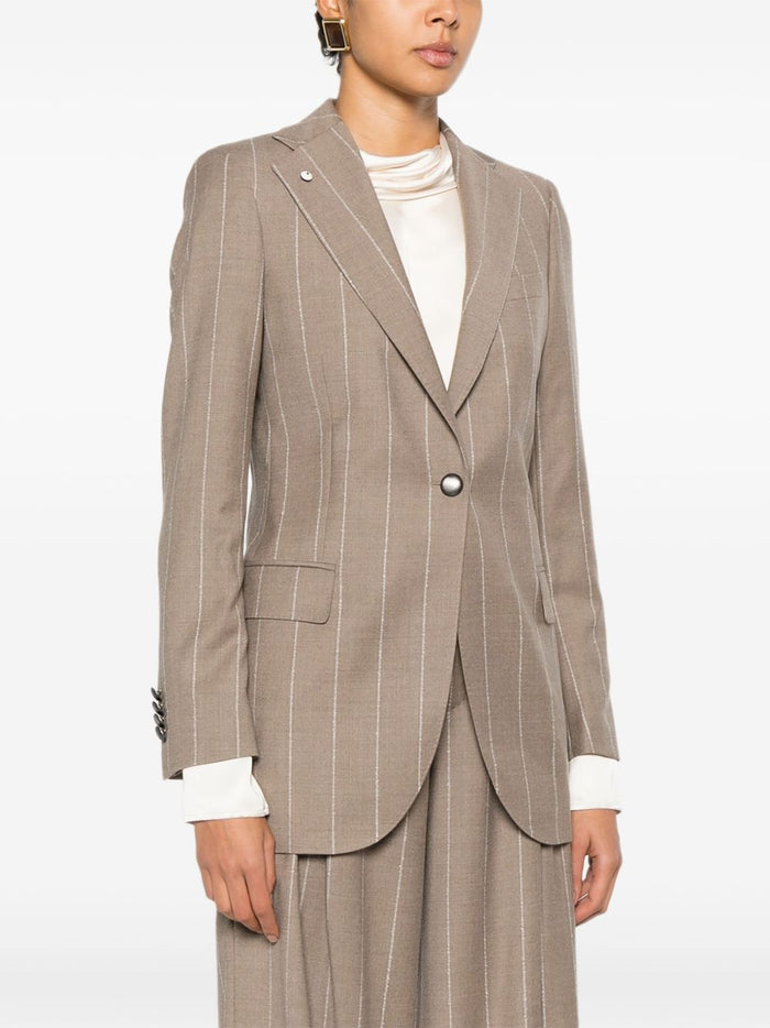 Luigi Bianchi Giacca Beige Donna 5