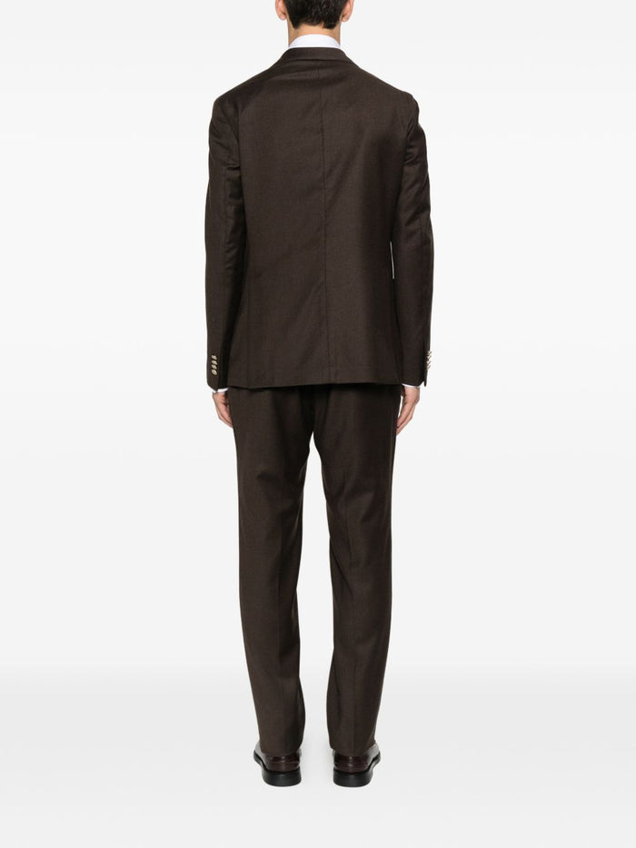 Luigi Bianchi Abito Marrone Uomo 3