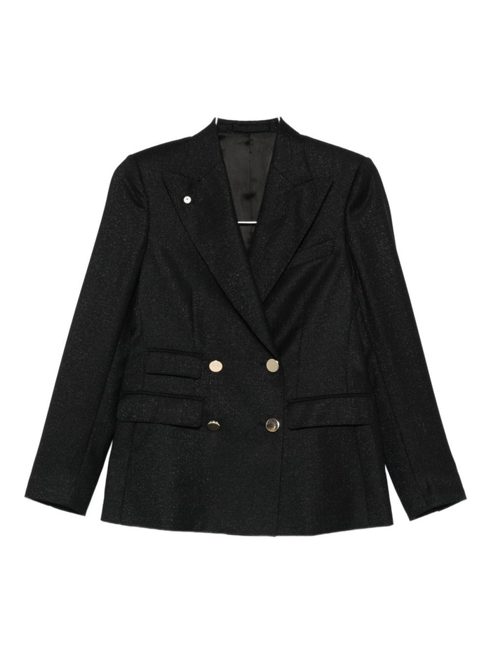 Luigi Bianchi Giacca Nero Donna 1