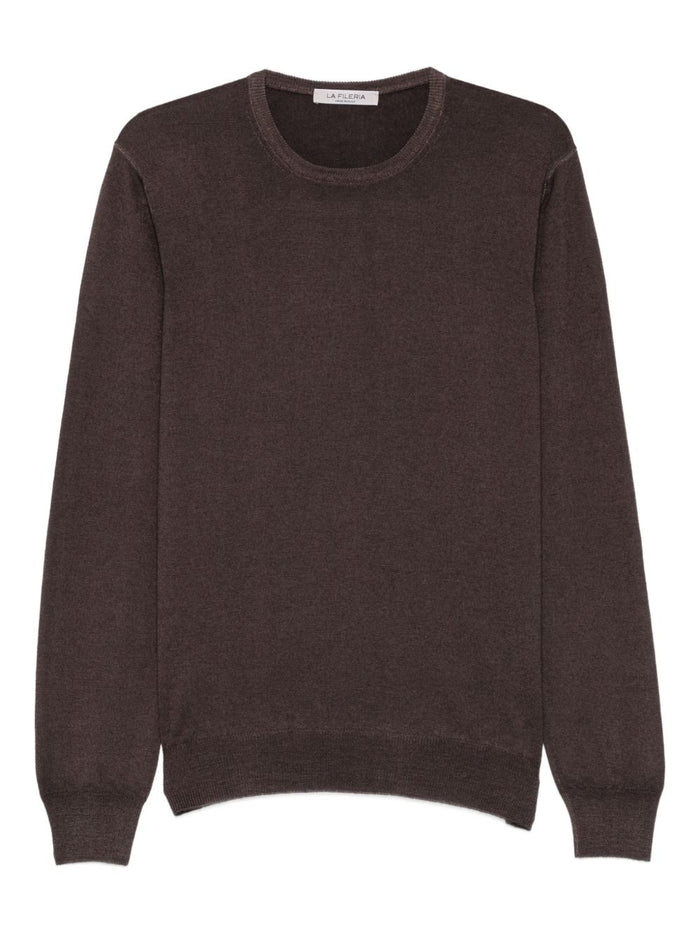 La Fileria Maglia Marrone Uomo 1