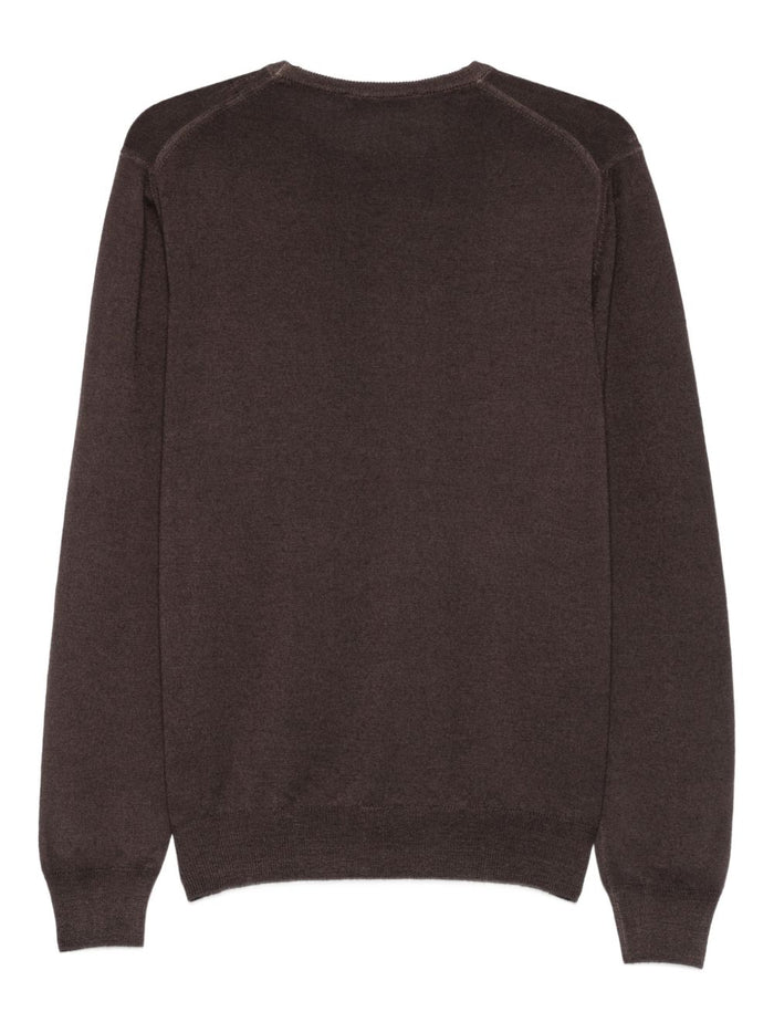 La Fileria Maglia Marrone Uomo 3
