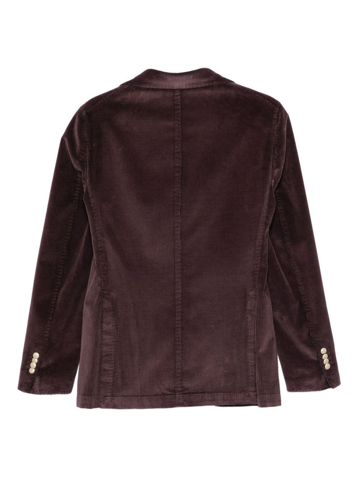 Luigi Bianchi Herren-Lila-Jacke 2