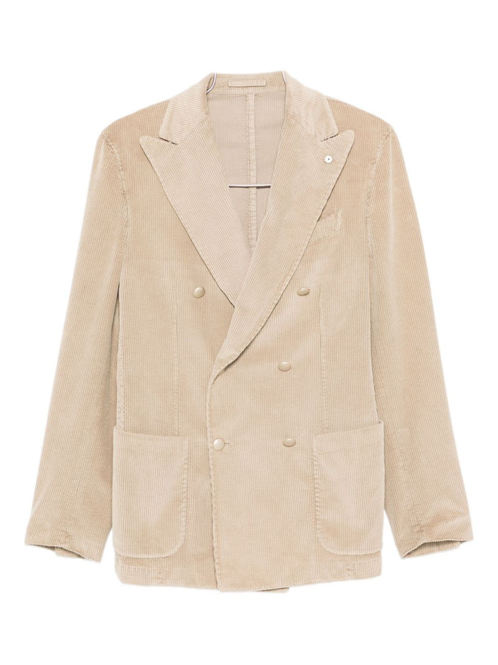 Luigi Bianchi Beige Herrenjacke 1