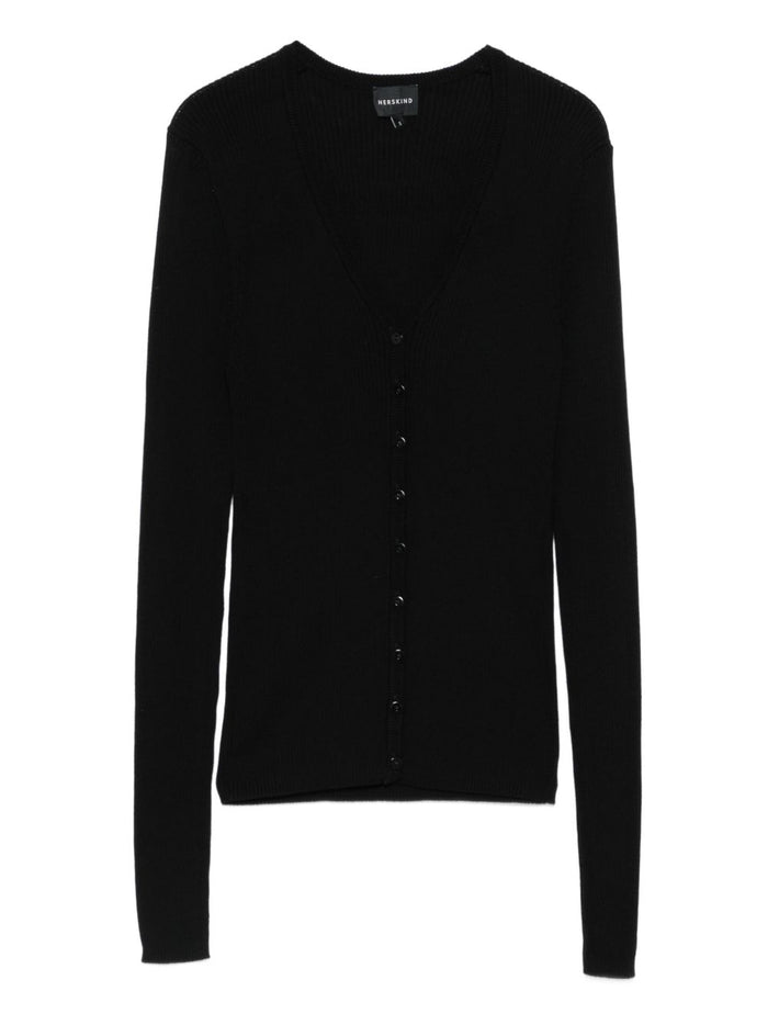 Herskind Cardigan Nero Donna 1
