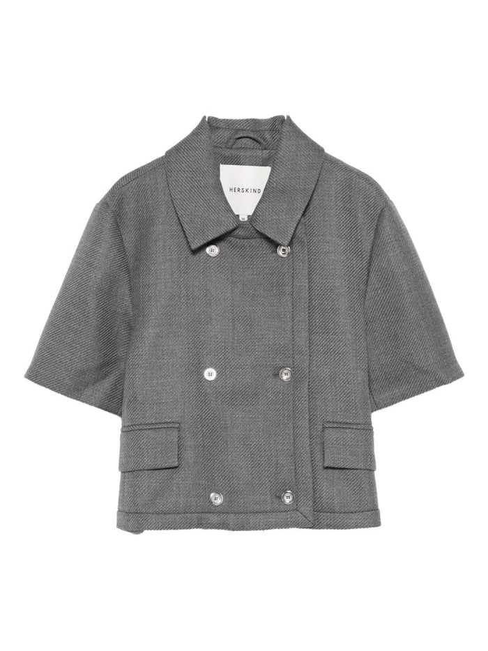 Herskind Giubbotto Grigio Donna 1