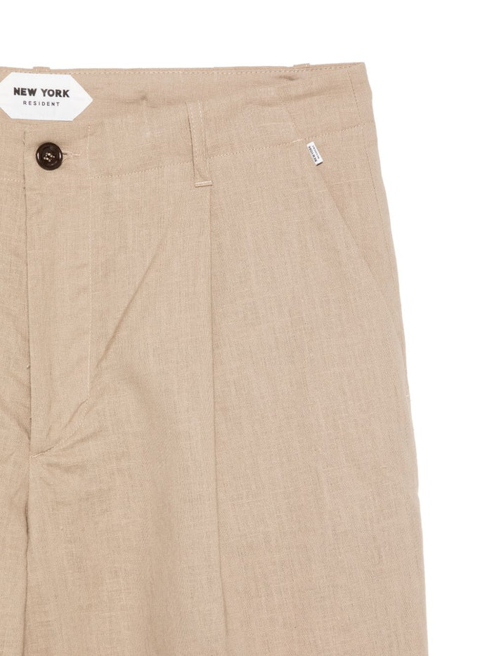 New York Pantalone Marrone Uomo 2