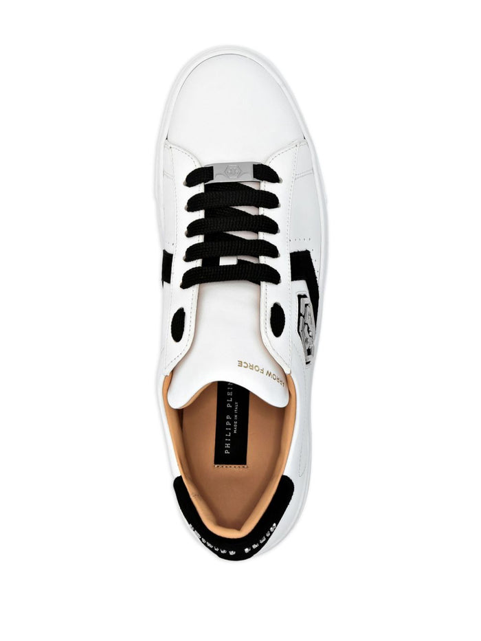 Philipp Plein Scarpa Bianco Uomo Arrow Force 3