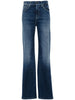 Dondup Jeans Blu Donna Amber Gamba Ampia 5