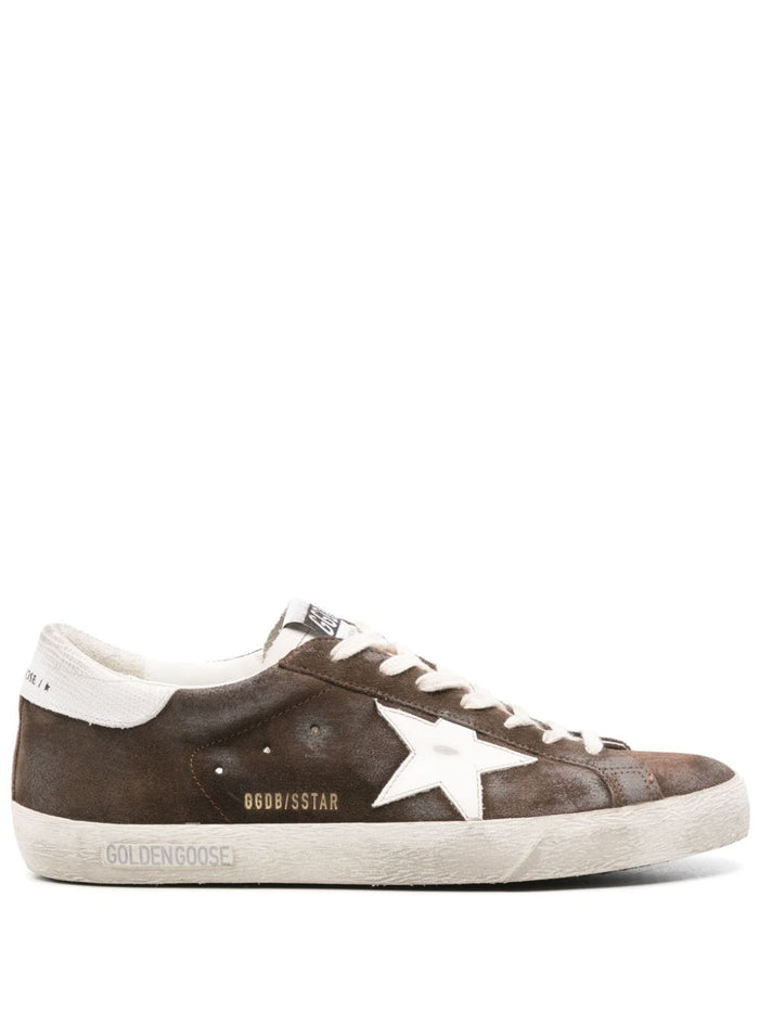 Golden Goose Scarpa Marrone Uomo Super Star 1