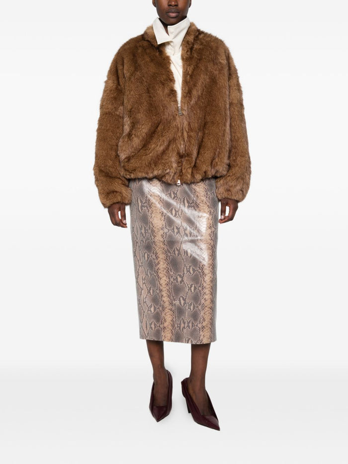 Zoe Paris Giubbotto Marrone Donna 4