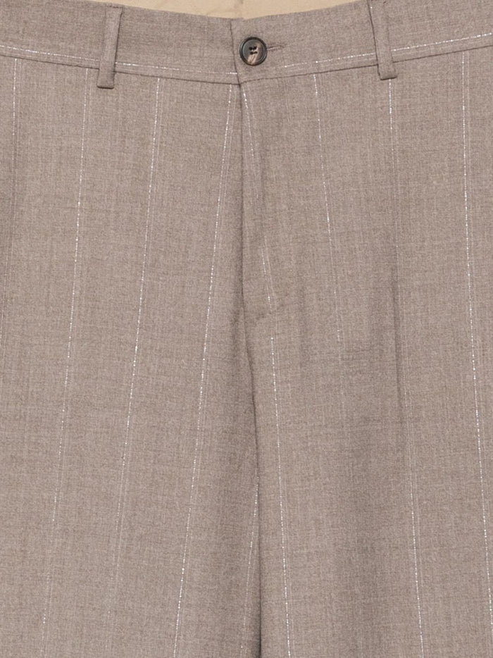 Luigi Bianchi Pantalone Marrone Donna 2