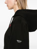 Kenzo Women's Black Sweatshirt with Hood Micro Flower Boke 3