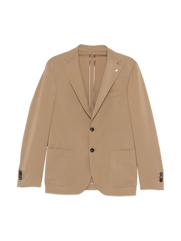 Luigi Bianchi Brown Suit Men 1