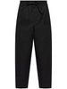 Kenzo Men's Black Elastic Trousers with Drawstring 5