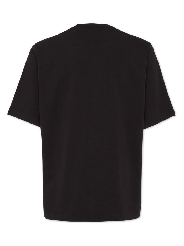 Dsquared2 T-shirt Nero Uomo Motivo Icon 2