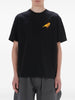 Jwanderson Black Men's T-shirt with Bird Embroidery 2