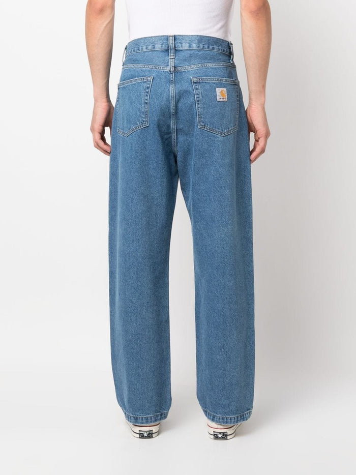 Carhartt Jeans Blu Uomo Gamba Ampia 3