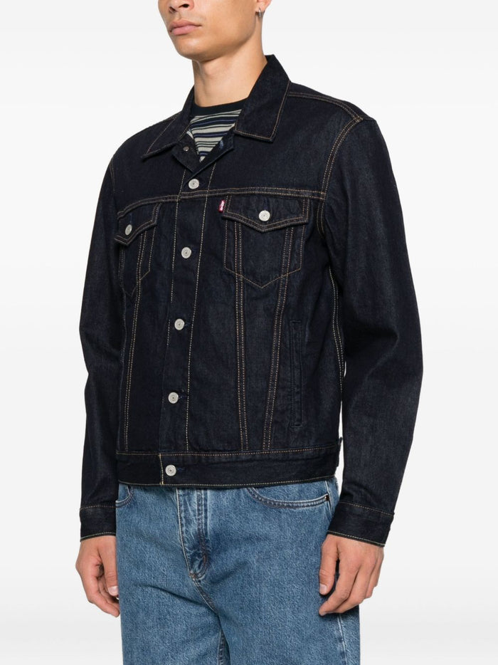 Levi's Herren – Truckerjacke in blau 1