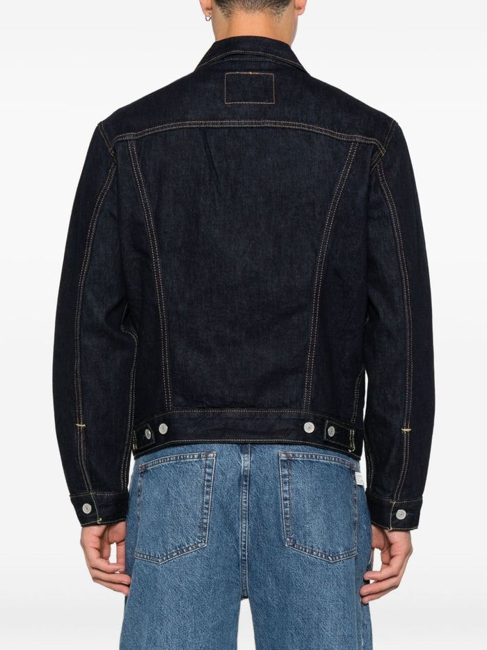 Levi's Herren – Truckerjacke in blau 3