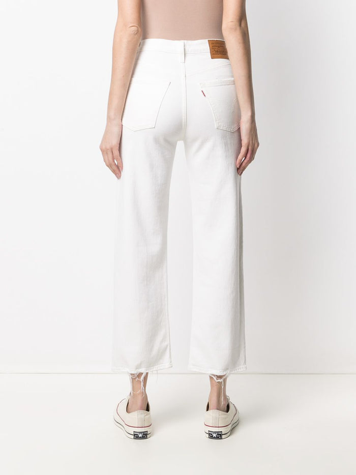 Levi's Jeans Blu Donna Ribcage Straight Alla Caviglia 3