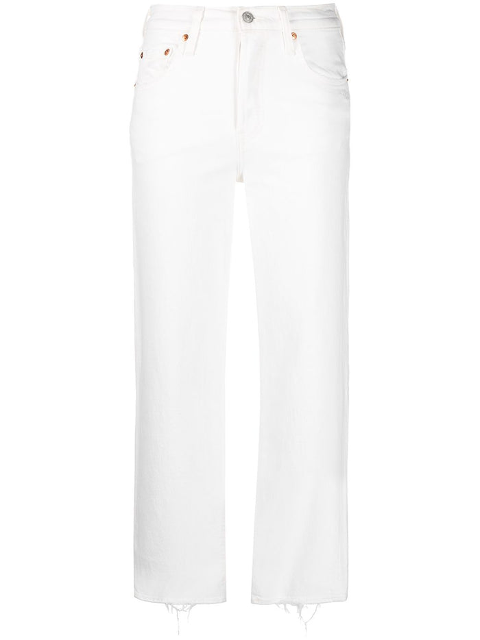 Levi's Jeans Blu Donna Ribcage Straight Alla Caviglia 5