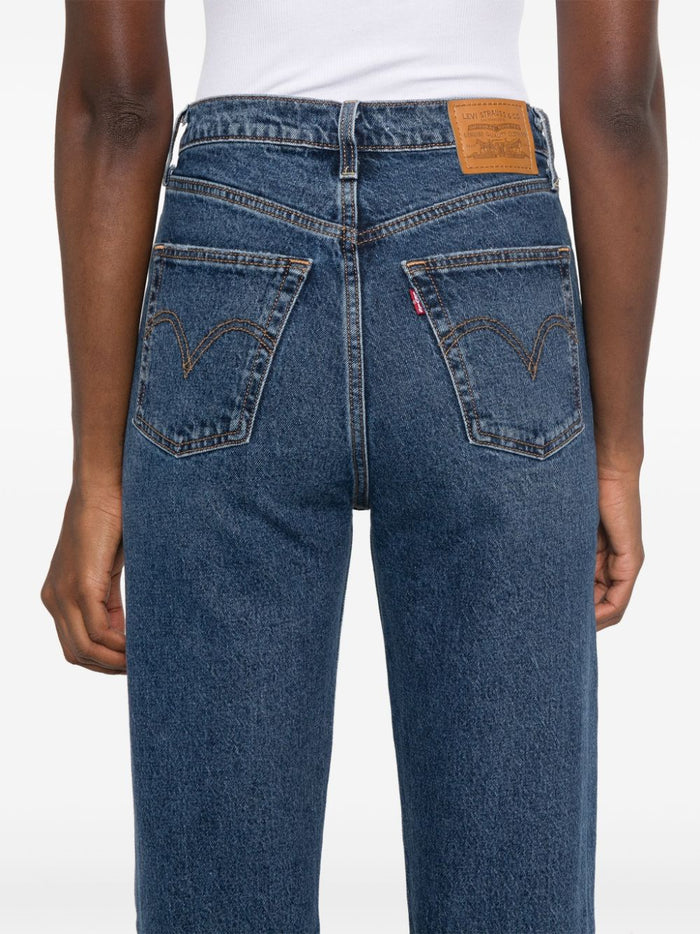 Levi's Jeans Blu Donna Ribcage 4