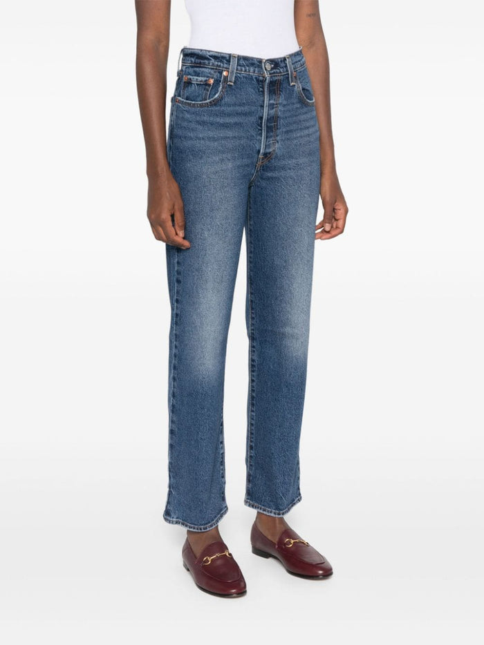 Levi's Jeans Blu Donna Ribcage 2