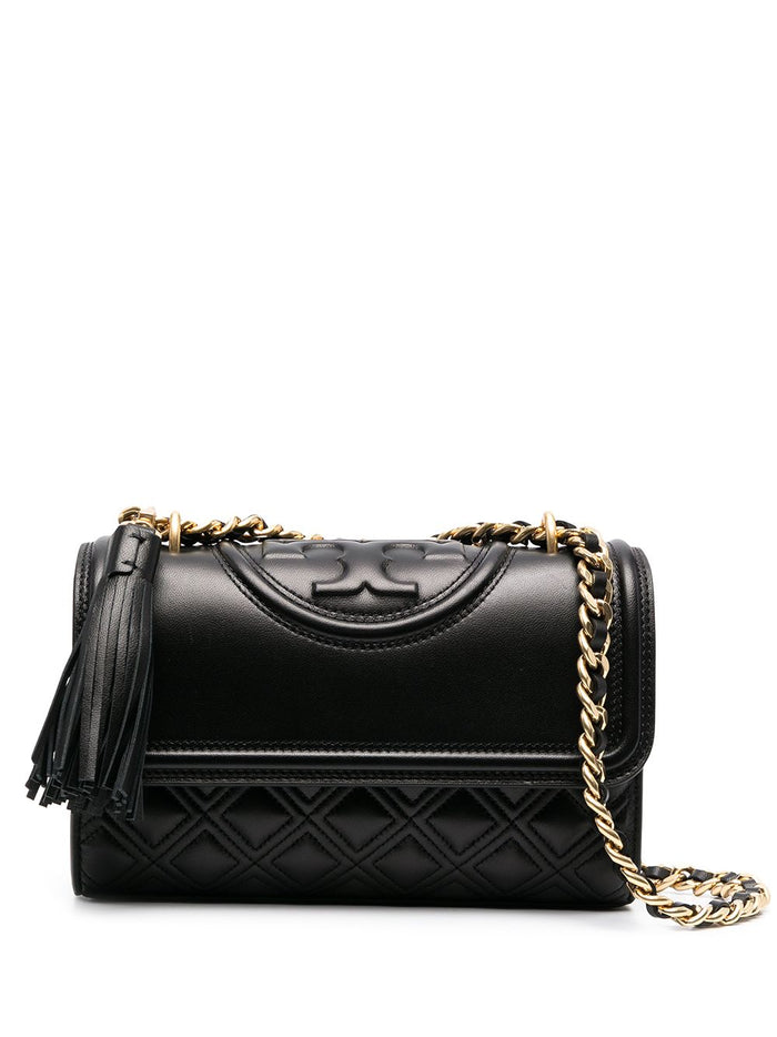 Tory Burch Women's Fleming Small Black Bag 2