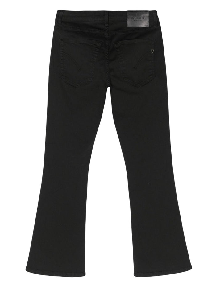 Dondup Jeans Nero Donna Mandy Trombetta 2