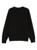 Kenzo Maglione Nero Uomo Logo Fiore Boke ad Intarsio 2