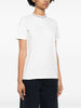 Golden Goose Deluxe Brand White Women's T-shirt Rhinestones on the neckline 2