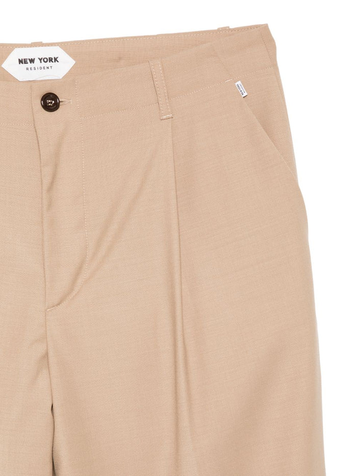 New York Pantalone Beige Uomo 2
