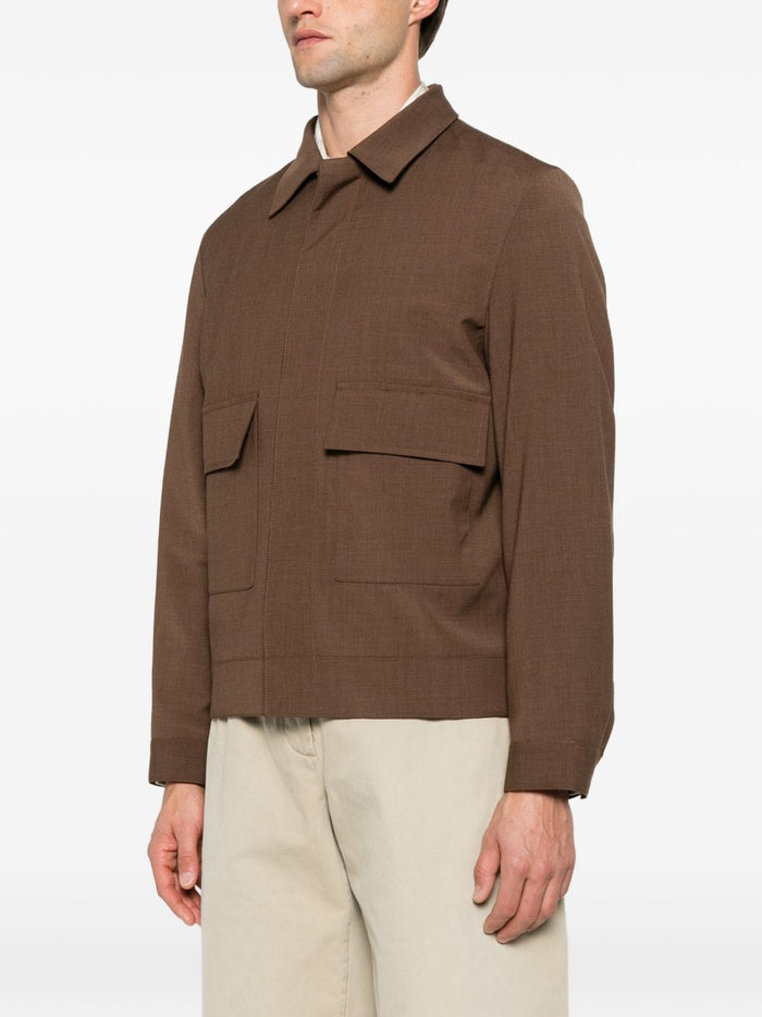 New York Camicia Marrone Uomo 2