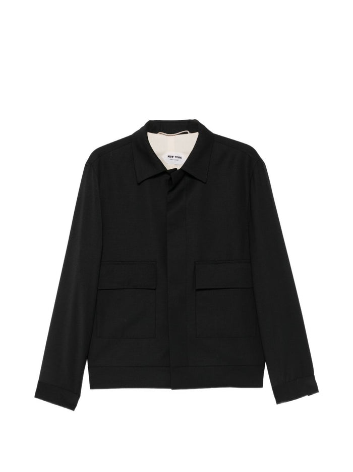 New York Camicia Nero Uomo 1