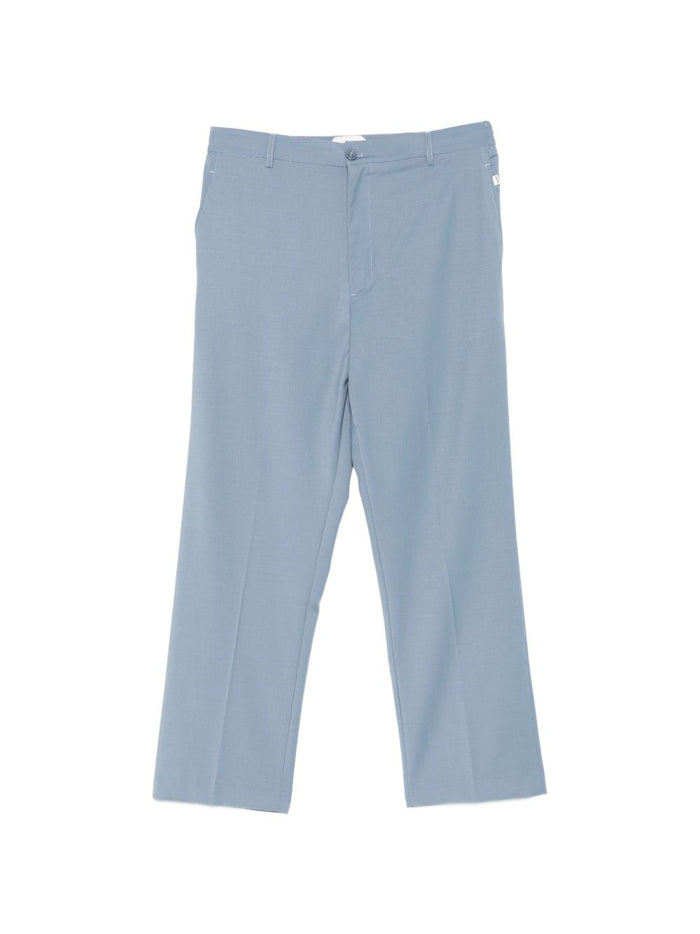 New York Men's Light Blue Trousers 1